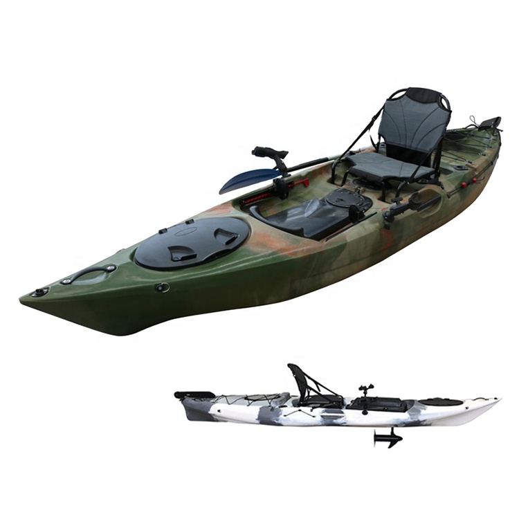 Fishing Kayak Sit In - Kayak 12,46' Duduk Di Atas Kayak