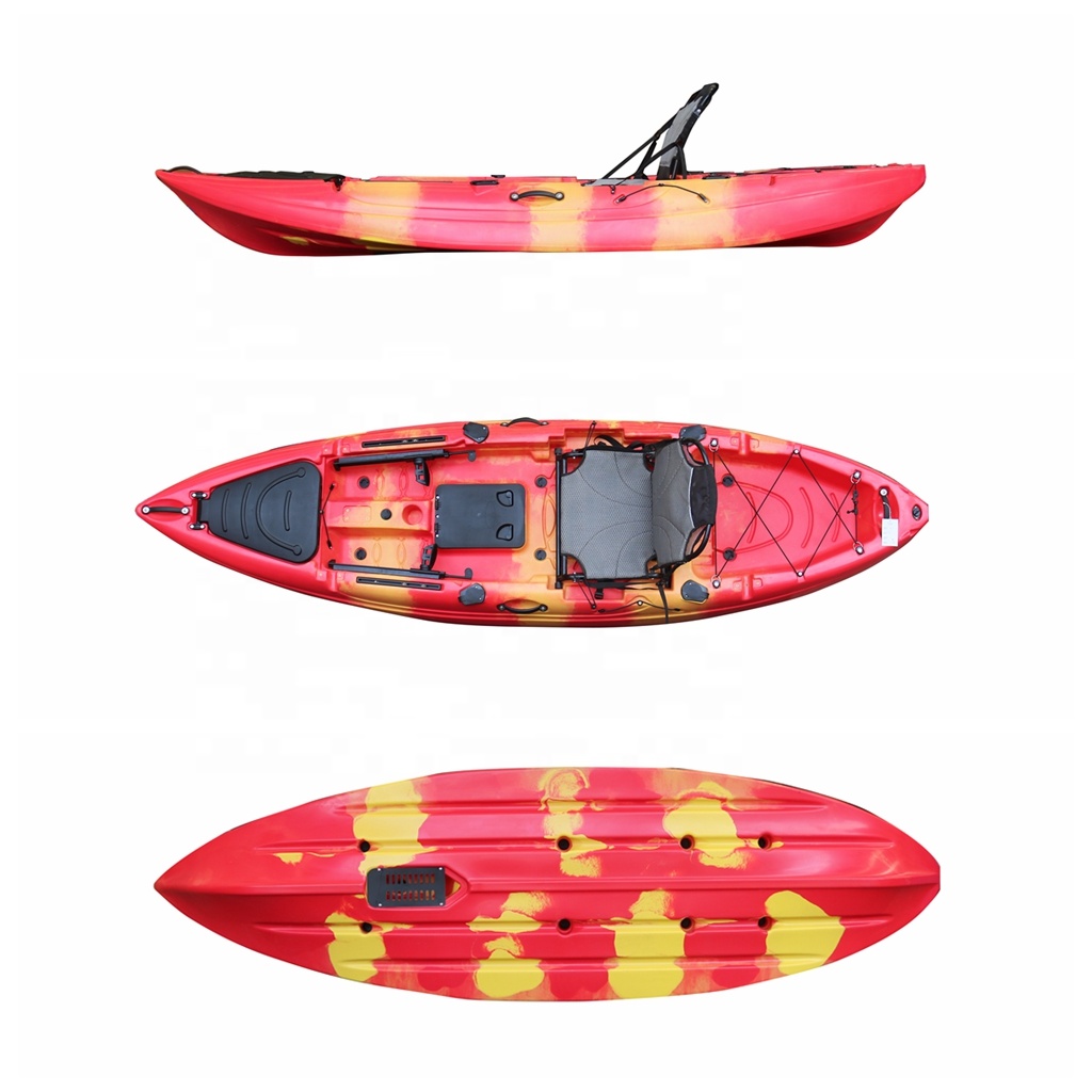 Fishing Kayak Sit In - 10ft Satu Orang Duduk Di Atas