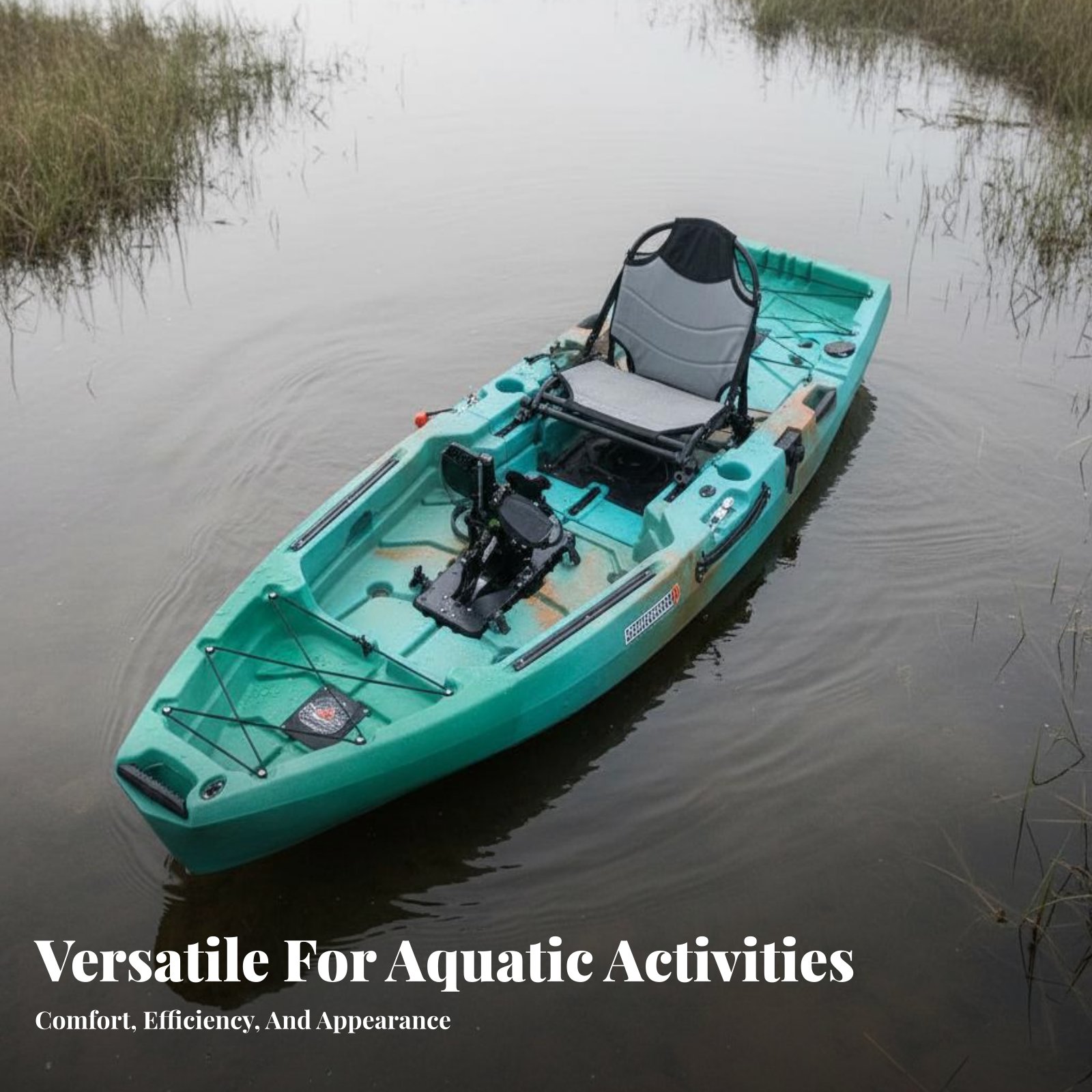 Fishing Kayak Pedal Drive - Perahu Pancing Pedal Drive Lipat, Kayak