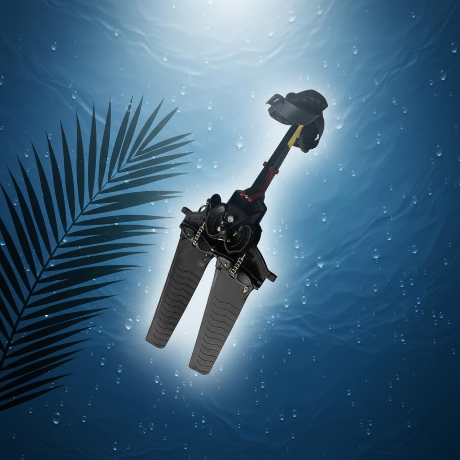 Fishing Kayak Pedal Drive - Pedal Kaki Kayak Anti-Selip, Dapat Disesuaikan,