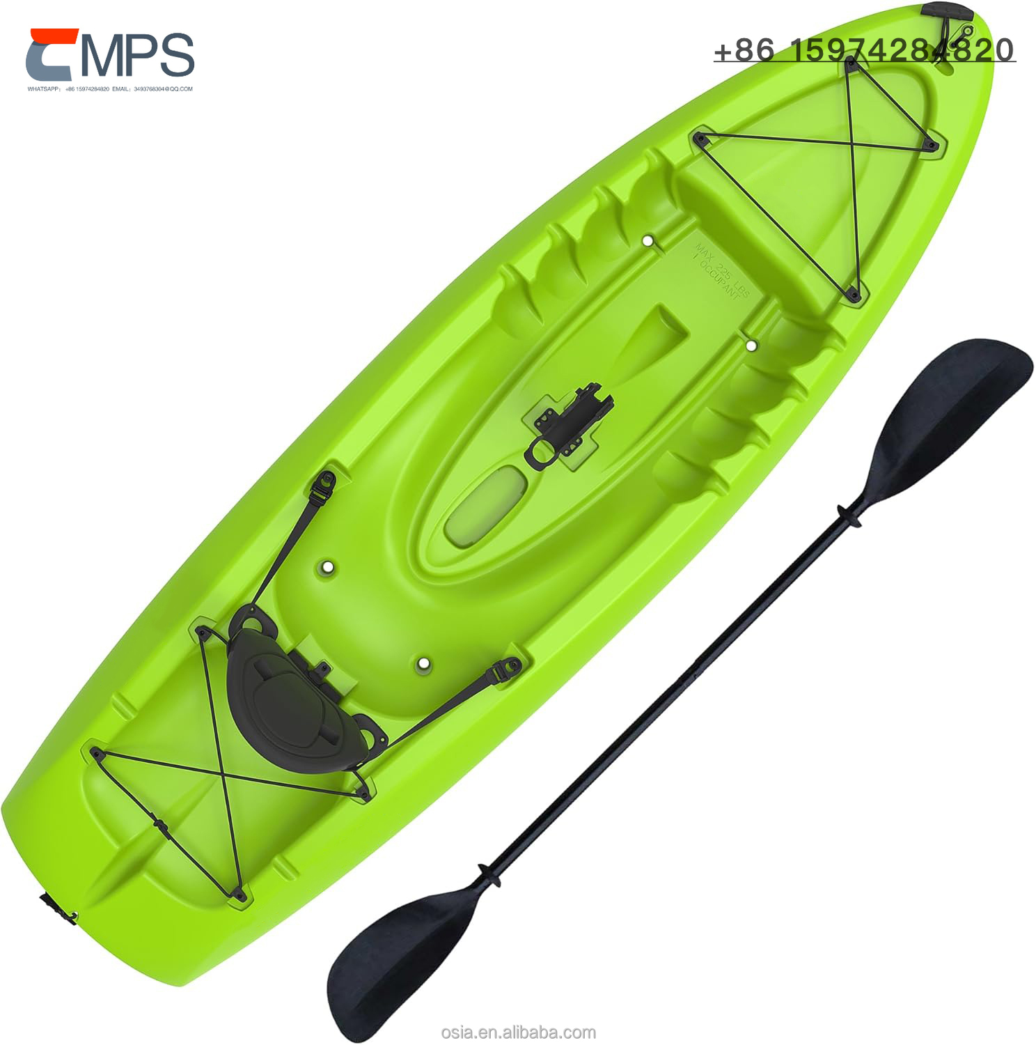 Fishing Kayak Sit In - Kayak Plastik Keras untuk Memancing di