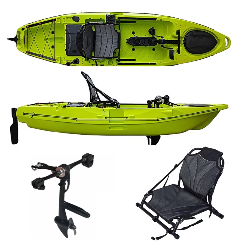 Fishing Kayak Pedal Drive - Kayak Pancing Plastik OEM untuk Satu