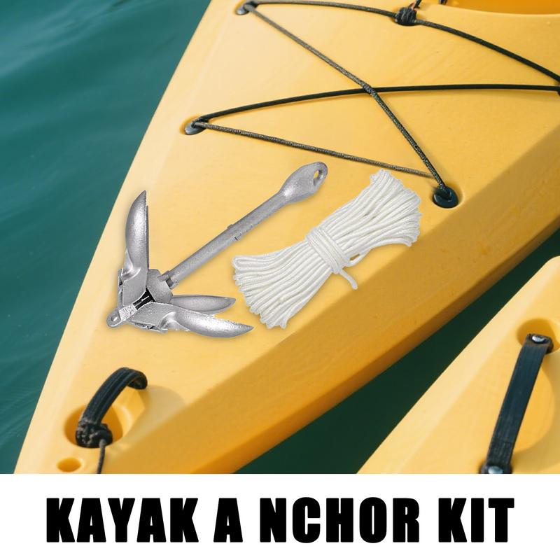 Fishing Kayak Anchor - Sistem Penahan Kayak Kompak Jangkar Kano