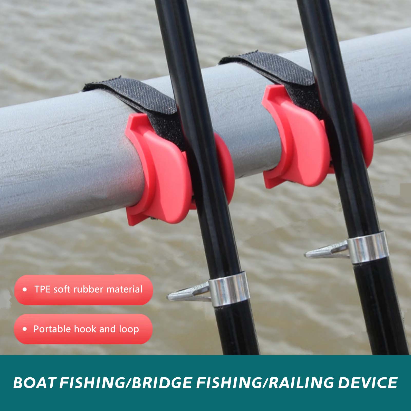 Fishing Kayak Rod Holder - Tempat Joran Pancing Berbentuk U dengan