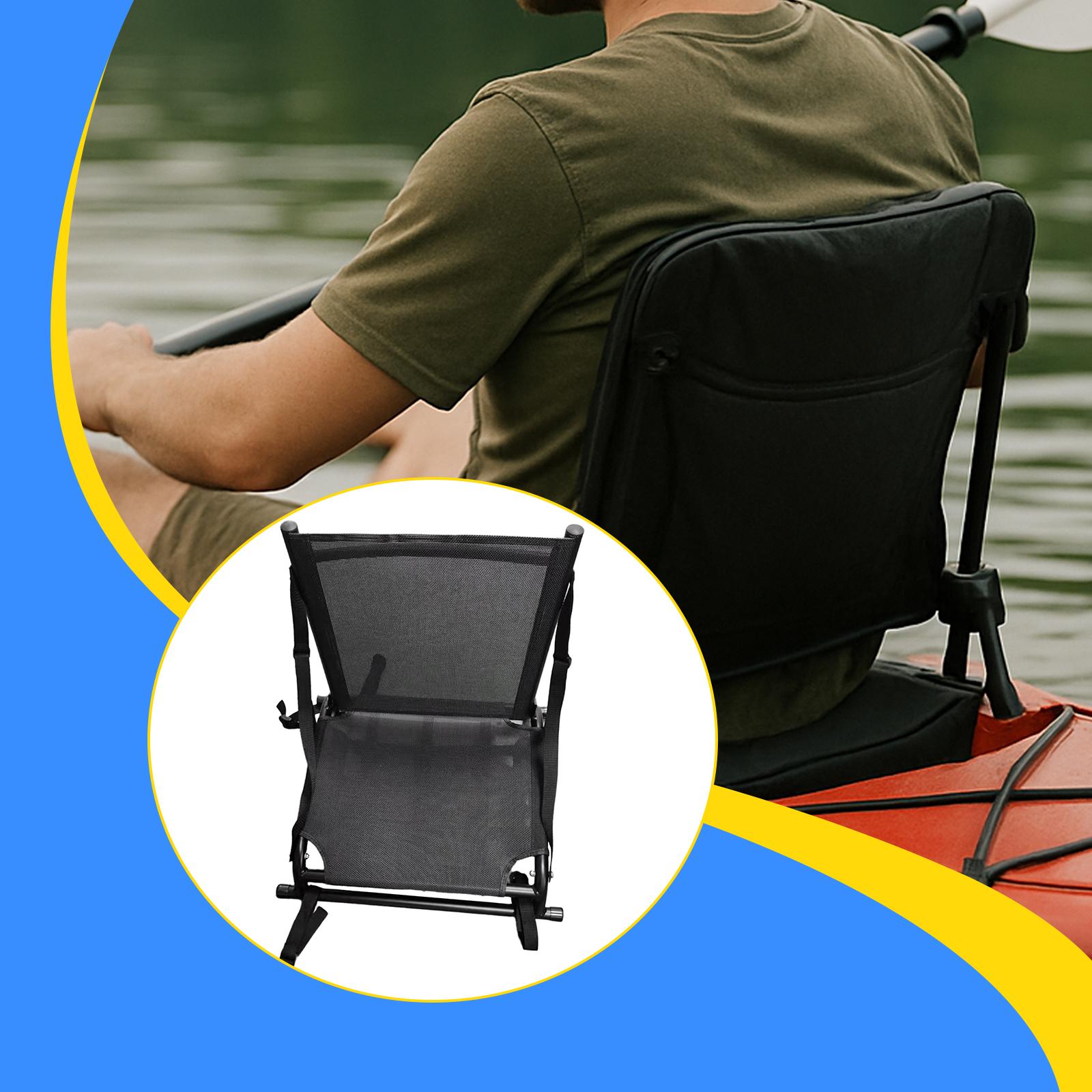 Fishing Kayak Sit In - Kursi Kayak dengan Penyangga Punggung, Dapat