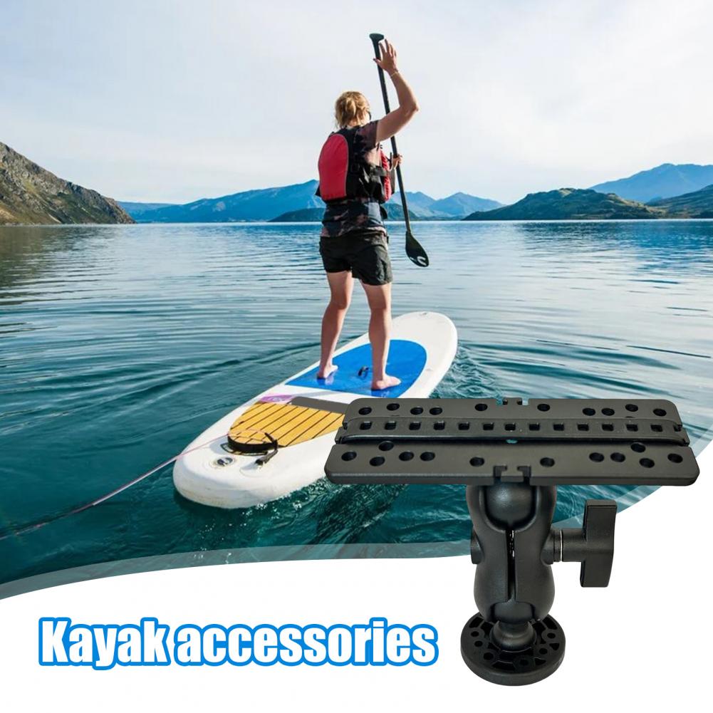 Fishing Kayak Fish Finder Mount - Braket Pencari Ikan yang Dapat Disesuaikan,