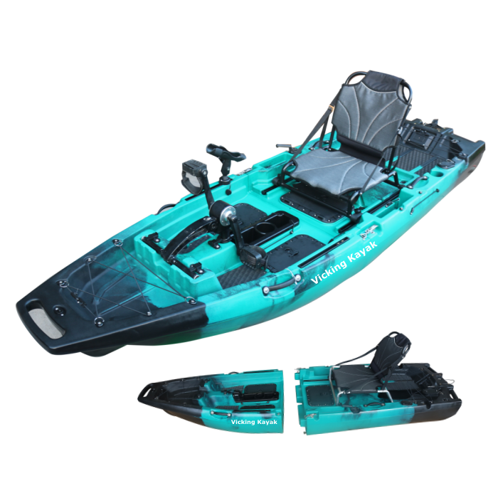 Kayak Modular Baru 2025 9.5ft  - Fishing Kayak Pedal Drive ulasan dan harga