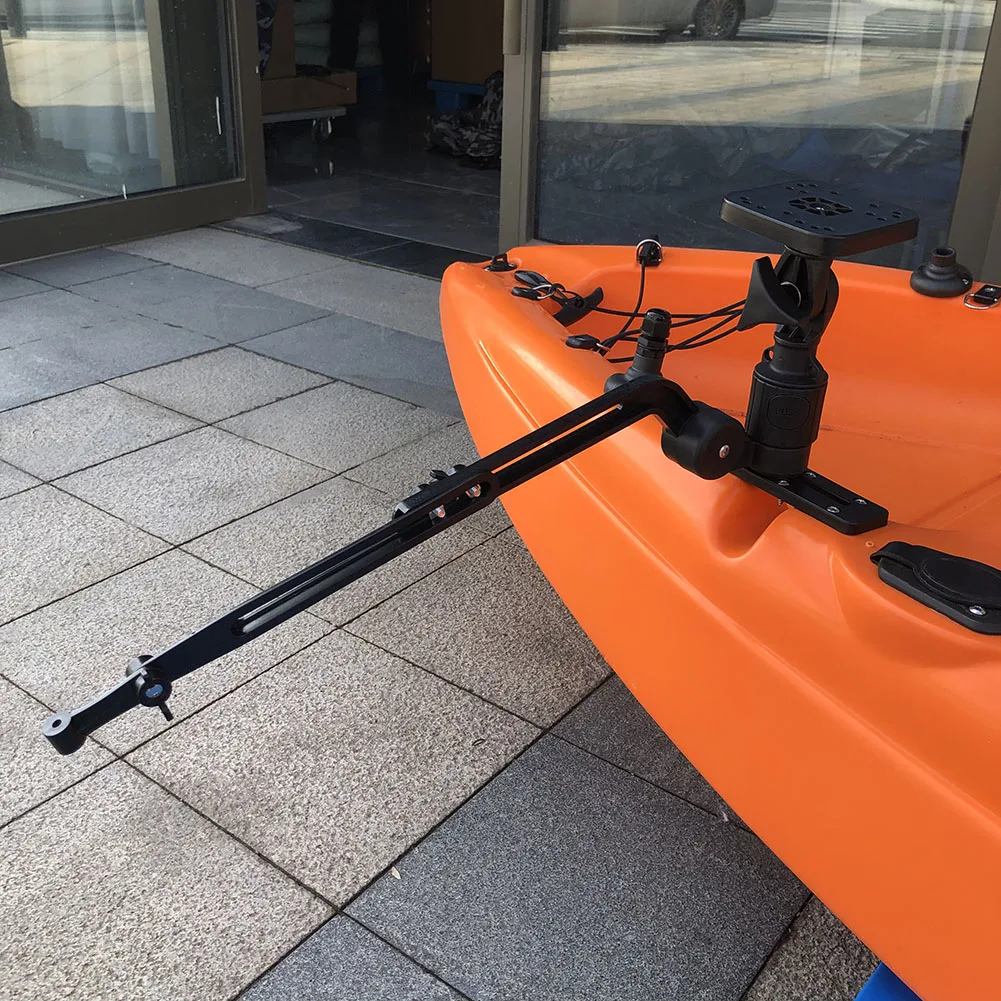 Braket Dasar Pencari Ikan Dudu - Fishing Kayak Fish Finder Mount ulasan dan harga