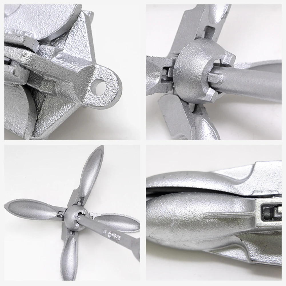 0.7KG 1.5KG Jangkar Lipat Baja - Fishing Kayak Anchor ulasan dan harga