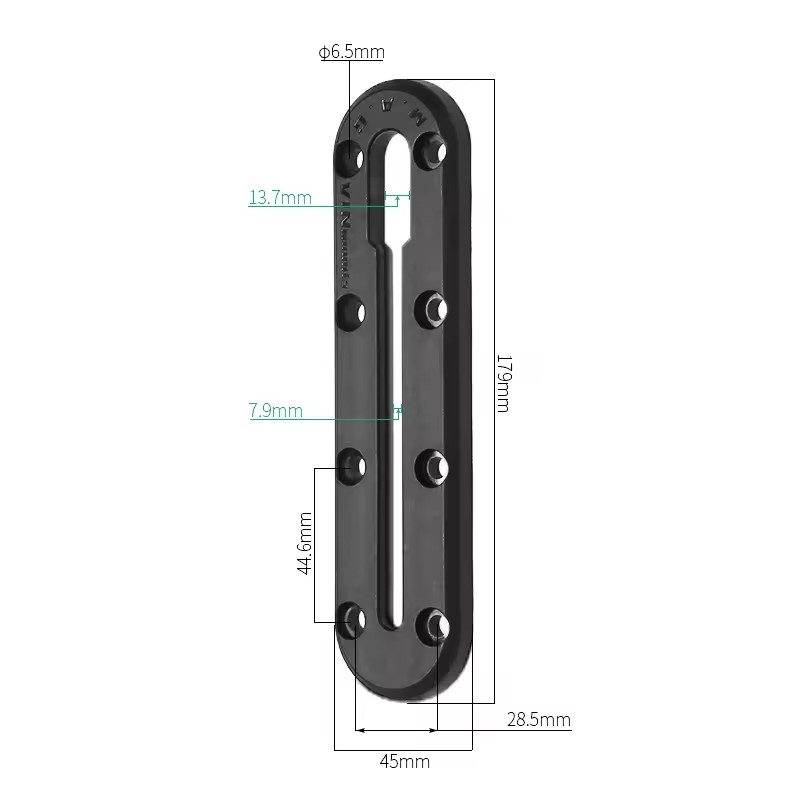 Dudukan Rel Kayak Panjang 179m - Fishing Kayak Fish Finder Mount ulasan dan harga