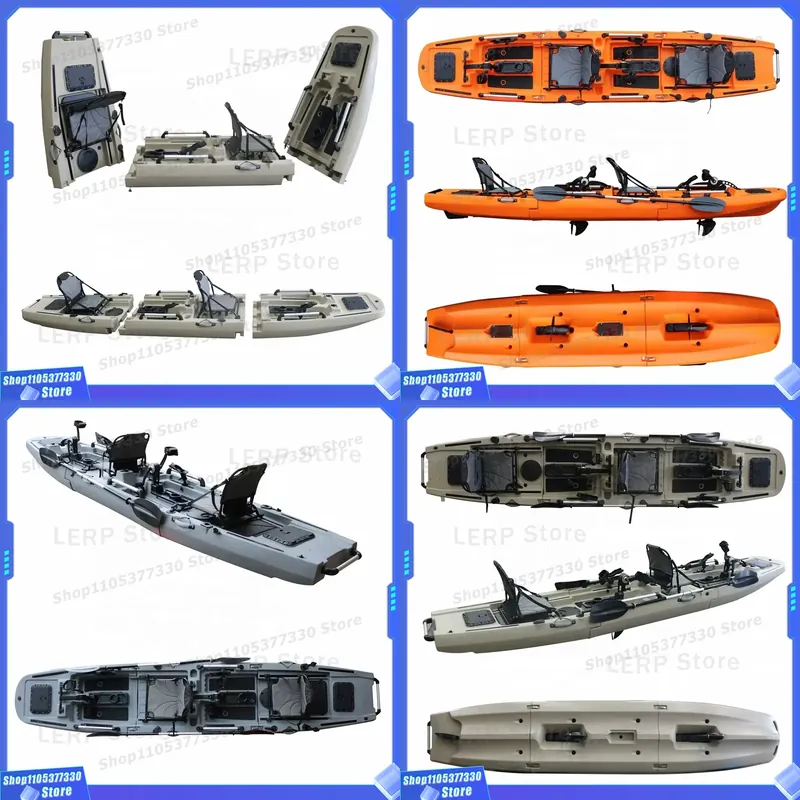 Kayak Modular 14.5FT Dua Kursi - Fishing Kayak Sit In ulasan dan harga