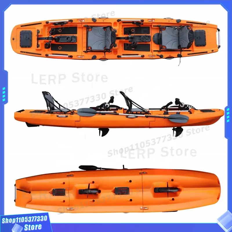 Kayak Modular 14.5FT Dua Kursi - Fishing Kayak Sit In ulasan dan harga