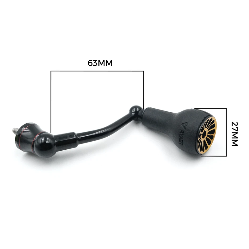Pegangan Putar 63mm dengan Ken - Daiwa Reel Fuego ulasan dan harga