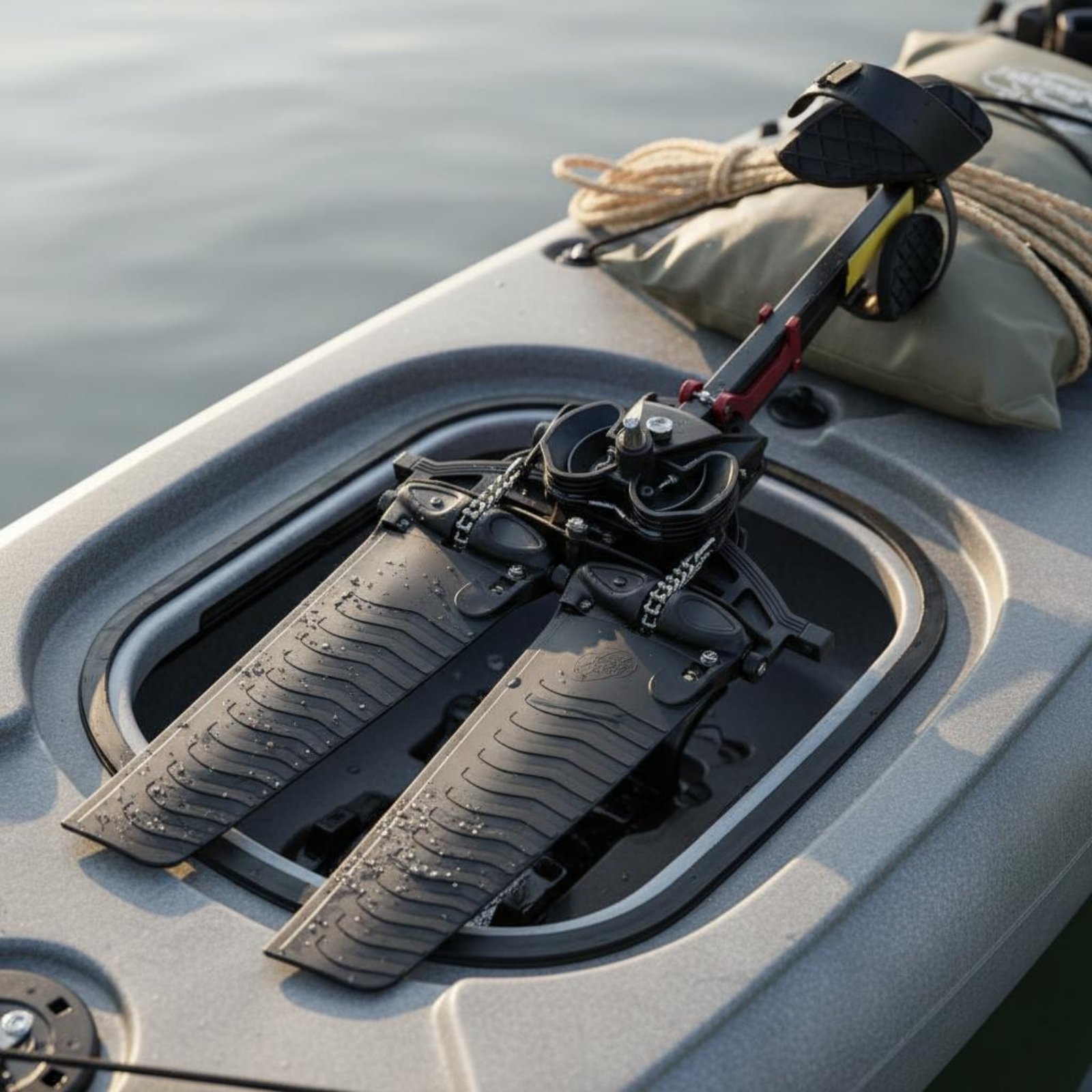 Pedal Kaki Kayak Anti-Selip, D - Fishing Kayak Pedal Drive ulasan dan harga