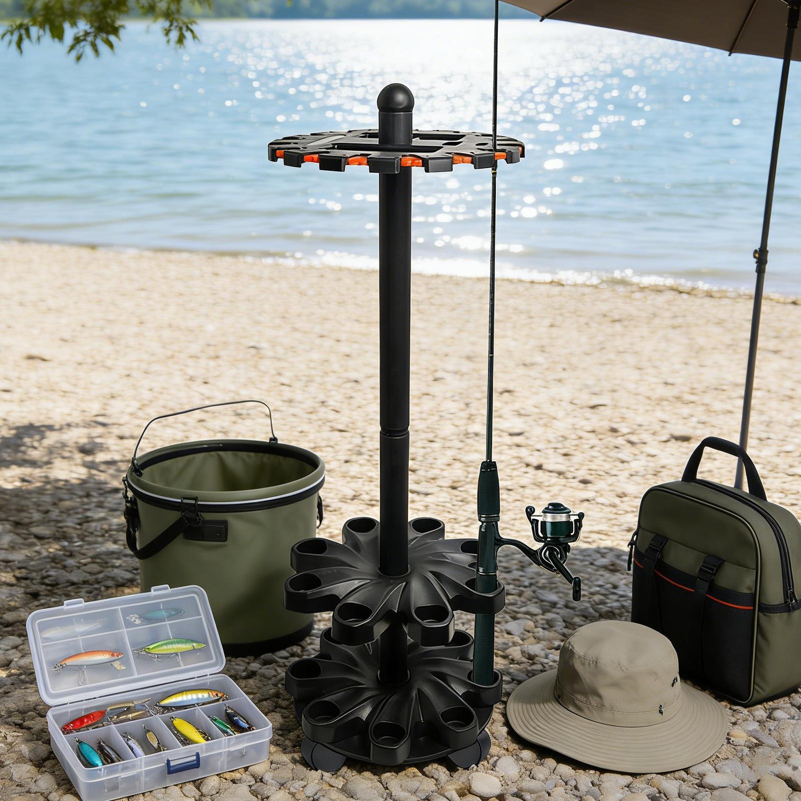 Rak Joran Pancing, Penyangga V - Fishing Kayak Rod Holder ulasan dan harga