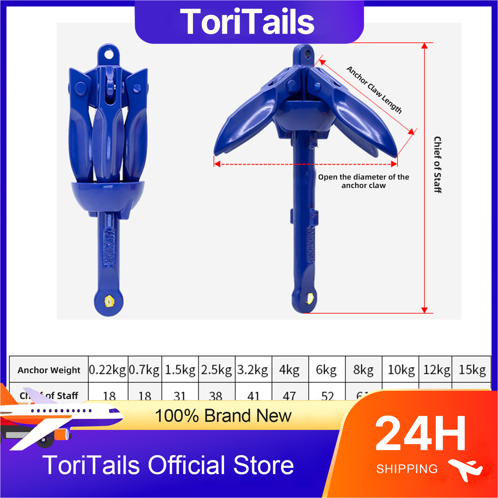 Perlengkapan Jangkar Kayak, Pe - Fishing Kayak Anchor ulasan dan harga